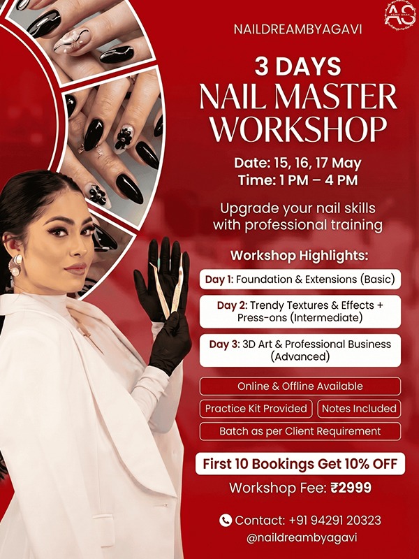 3 Days Nail Master Workshop