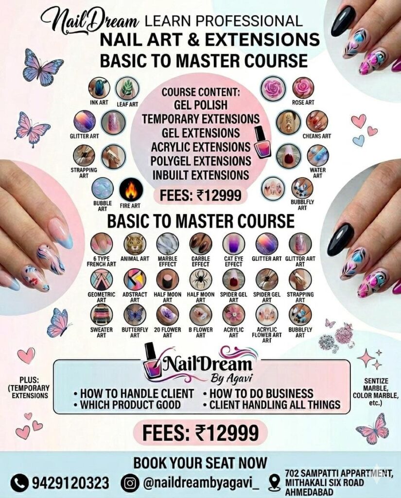 Nail Art Basic To Master Course